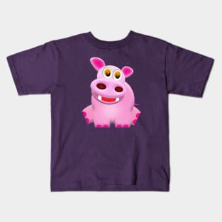 hippo a Kids T-Shirt